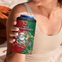 Hawaii Christmas 4 in 1 Can Cooler Tumbler Mele Kalikimaka Funny Hawaiian Santa DT05 - Polynesian Pride