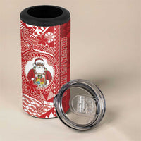 Tonga Christmas 4 in 1 Can Cooler Tumbler Kilisimasi Fiefia DT05 - Polynesian Pride