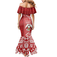 Tonga Christmas Family Matching Mermaid Dress and Hawaiian Shirt Kilisimasi Fiefia DT05 - Polynesian Pride