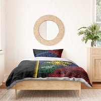 Philippines Christmas Bedding Set Xmas Tree Filipino Tribal Patterns - Polynesian Pride