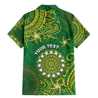 Personalised Cook Islands Family Matching Mermaid Dress and Hawaiian Shirt Hibiscus Polynesian Tribal Pattern DT05 - Polynesian Pride