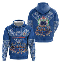 Toa Samoa Hoodie Samoan Warrior Spirit Rugby - Polynesian Pride