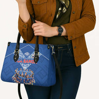 Toa Samoa Leather Bag Samoan Warrior Spirit Rugby - Polynesian Pride