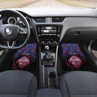 Personalised Guam Car Mats Chamorro Seal Tribal Scratch Design - Polynesian Pride