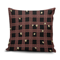 Hawaii Palaka Kahelelani Shell Lei Costume Pillow Cover Plaid Patterns
