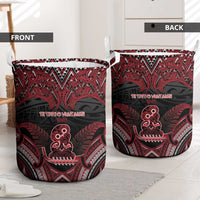 New Zealand Waitangi Day Laundry Basket Te Tiriti O Waitangi 1840 - Polynesian Pride