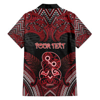 Personalised New Zealand Waitangi Day Family Matching Long Sleeve Bodycon Dress and Hawaiian Shirt Te Tiriti O Waitangi 1840 DT05 - Polynesian Pride
