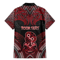 Personalised New Zealand Waitangi Day Family Matching Mermaid Dress and Hawaiian Shirt Te Tiriti O Waitangi 1840 DT05 - Polynesian Pride