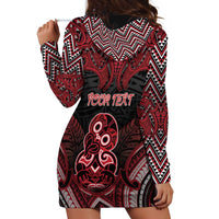 Personalised New Zealand Waitangi Day Hoodie Dress Te Tiriti O Waitangi 1840 DT05 - Polynesian Pride