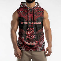 Personalised New Zealand Waitangi Day Sleeveless Hoodie Te Tiriti O Waitangi 1840 DT05 - Polynesian Pride