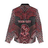 Personalised New Zealand Waitangi Day Women Casual Shirt Te Tiriti O Waitangi 1840 DT05 - Polynesian Pride