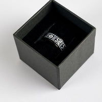 Fiji Tapa Spinner Ring