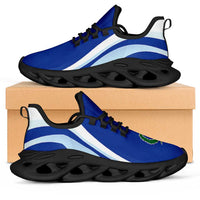FSM Pohnpei Clunky Sneakers Flag-Inspired Curve Style