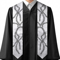 Hawaii Maile Lei Graduation Stole Aloha The Grey Color