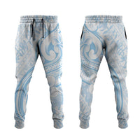 Hawaii Plumeria Lokelani Pikake Lei Jogger Pants Uliuli Polynesian Tattoo