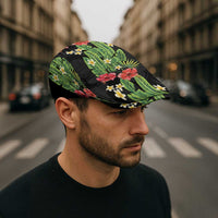 Hawaiian Hibiscus Plumeria Jeff Hat Tropical Leaves