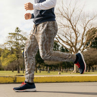 Hawaiian Ohia Lehua Lei Jogger Pants Plaid Palaka Kalaihaahaa Pattern - Polynesian Pride