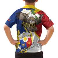 Personalized Philippines Kid Hawaiian Shirt Filipino Araw ng Kalayaan