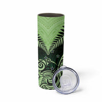 New Zealand Skinny Tumbler Aotearoa Maori Kiwi Green Fern LT01 - Polynesian Pride