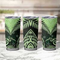New Zealand Tumbler Cup Aotearoa Maori Kiwi Green Fern LT01 - Polynesian Pride