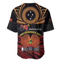 Papua New Guinea Bird of Paradise Baseball Jersey 16 September 1975 Independence Day Anniversary LT01 - Polynesian Pride