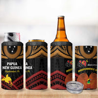 Papua New Guinea Bird of Paradise 4 in 1 Can Cooler Tumbler 16 September 1975 Independence Day Anniversary LT01 - Polynesian Pride