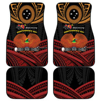 Papua New Guinea Bird of Paradise Car Mats 16 September 1975 Independence Day Anniversary LT01 - Polynesian Pride
