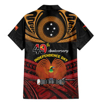 Papua New Guinea Bird of Paradise Family Matching Mermaid Dress and Hawaiian Shirt 16 September 1975 Independence Day Anniversary LT01 - Polynesian Pride