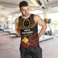 Papua New Guinea Bird of Paradise Men Tank Top 16 September 1975 Independence Day Anniversary LT01 Black - Polynesian Pride