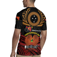 Papua New Guinea Bird of Paradise Rugby Jersey 16 September 1975 Independence Day Anniversary LT01 - Polynesian Pride