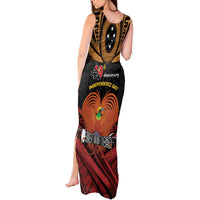 Papua New Guinea Bird of Paradise Tank Maxi Dress 16 September 1975 Independence Day Anniversary LT01 - Polynesian Pride