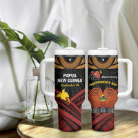 Papua New Guinea Bird of Paradise Tumbler With Handle 16 September 1975 Independence Day Anniversary LT01 - Polynesian Pride