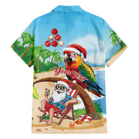 Personalized Hawaii Santa Parrot Christmas Family Matching Summer Maxi Dress and Hawaiian Shirt Summer Vibe LT01 - Polynesian Pride