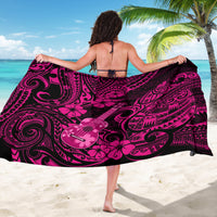 Hawaii Ukulele Sarong Polynesian Pattern Pink Version LT01 - Polynesian Pride