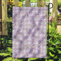 Pua Kalaunu Lei Garden Flag Palaka Pattern