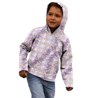 Pua Kalaunu Lei Kid Hoodie Palaka Pattern