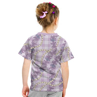 Pua Kalaunu Lei Kid T Shirt Palaka Pattern