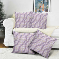Pua Kalaunu Lei Pillow Cover Palaka Pattern