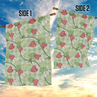 Anthurium Pikake Ti Leaf Palaka Garden Flag Green Version