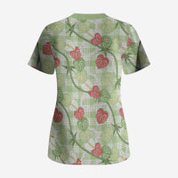 Anthurium Pikake Ti Leaf Palaka Scrub Top Green Version