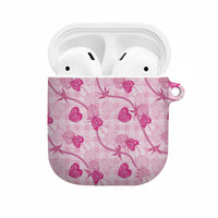 Anthurium Pikake Ti Leaf Palaka AirPods Case Pink Version