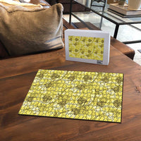 Anthurium Pikake Ti Leaf Palaka Puzzle Yellow Version