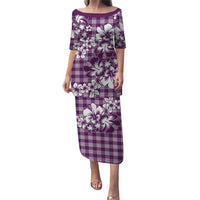 Hibiscus Pakala Sweetie Purple Puletasi Tropical Floral Stylized - Polynesian Pride