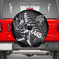 New Zealand Cricket Spare Tire Cover Maori Kiwi Black Fern LT01 - Polynesian Pride