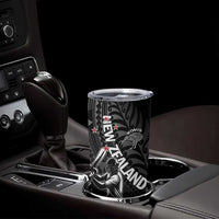 Custom New Zealand Cricket Tumbler Cup Maori Kiwi Black Fern LT01 - Polynesian Pride