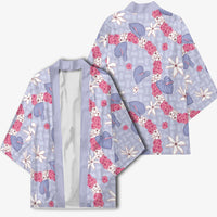 Hawaii Anthurium Tiare Pikake Lei Kimono Poni Lauhala Art Pattern