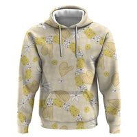 Hawaii Anthurium Tiare Pikake Lei Hoodie Melemele Lauhala Art Pattern