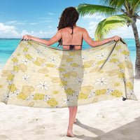 Hawaii Anthurium Tiare Pikake Lei Sarong Melemele Lauhala Art Pattern
