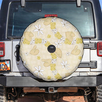 Hawaii Anthurium Tiare Pikake Lei Spare Tire Cover Melemele Lauhala Art Pattern