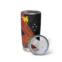 Papua New Guinea Tumbler Cup Bird Of Paradise With Tropical Flower LT01 - Polynesian Pride